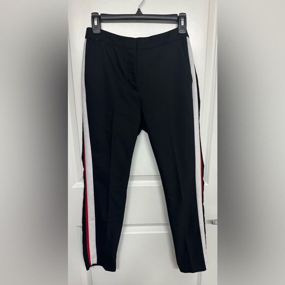 Zara Other - Zara Basic Black Side Stripe Trousers Women’s Size M Sporty Chic | Send Offer